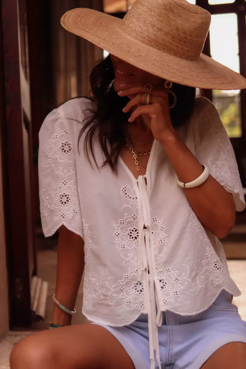 Intemporel Shop Blouse Capri blanche Best Sale