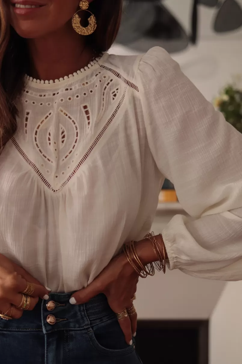 Intemporel Shop Blouse Manola écru Best