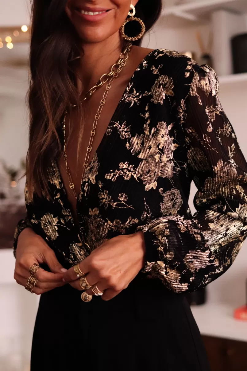 Intemporel Shop Body Lyse noir et doré Flash Sale