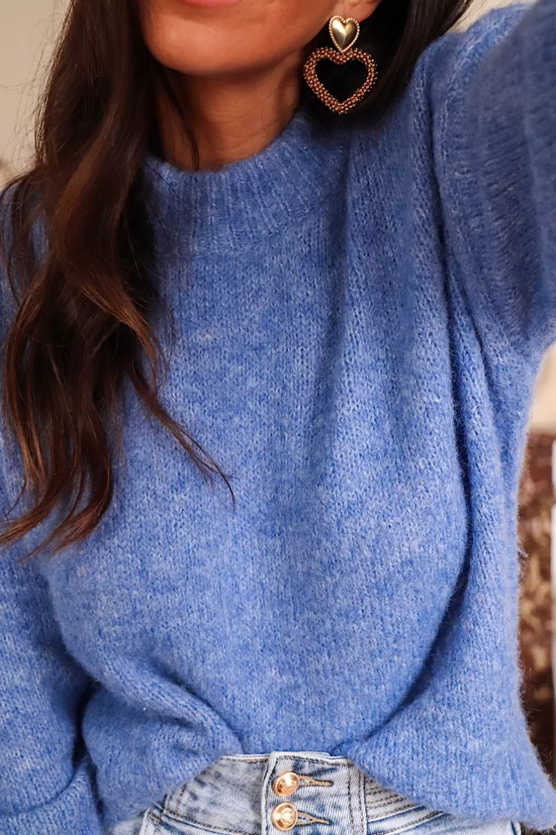 Intemporel Shop Pull Gaspard bleu Fashion