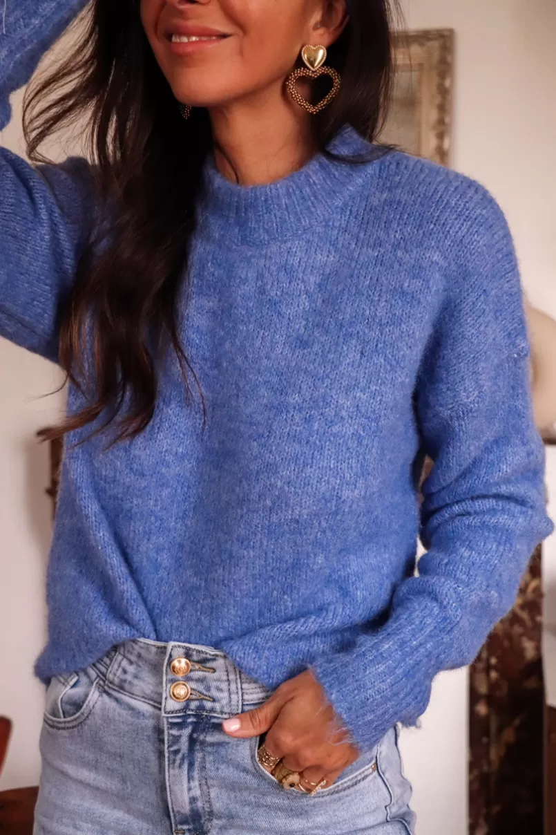 Intemporel Shop Pull Gaspard bleu Fashion