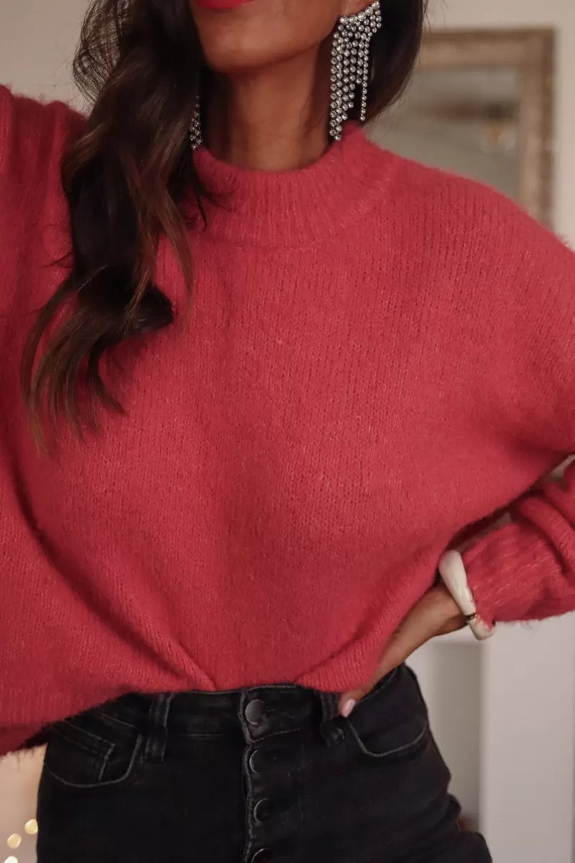 Intemporel Shop Pull Gaspard framboise Shop