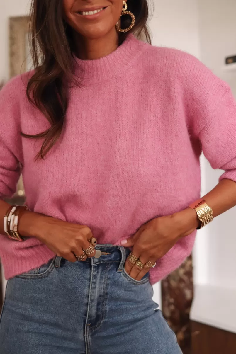 Intemporel Shop Pull Gaspard rose Cheap
