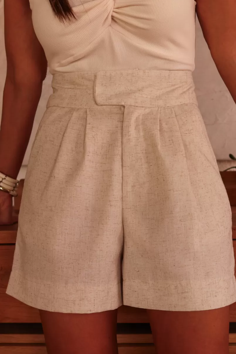 Intemporel Shop Short Roméo beige Discount